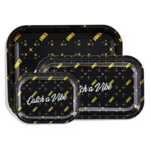 Vibes Catch-A-Vibe Aluminium Rolling Tray Size variations