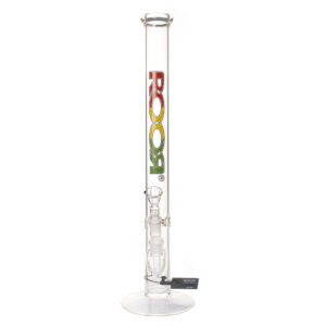 Roor Ice Fair Master Bong Rasta Logo with Official tags around base